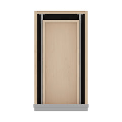 J&K Castle Grey S5 Vanity 3 Drawer Base 12" W x 33" H x 21" D