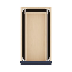 J&K Naval B7 Vanity 3 Drawer Base 12" W x 33" H x 21" D
