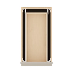 J&K Pebble B6 Vanity 3 Drawer Base 12" W x 33" H x 21" D