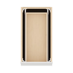 J&K Pure B5 Vanity 3 Drawer Base 12" W x 33" H x 21" D