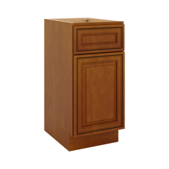 J&K Mocha Glazed K10 Vanity Base Door/Drawer 15" W x 33" H x 21" D