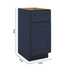 J&K Naval B7 Vanity Base Door/Drawer 15" W x 33" H x 21" D