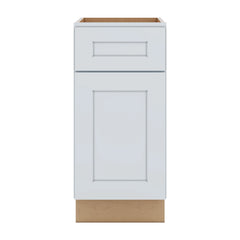 J&K White Shaker S8 Vanity Base Door/Drawer 15" W x 33" H x 21" D