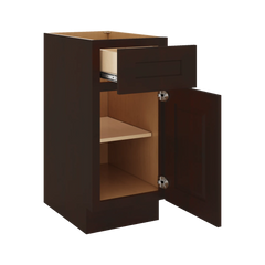 J&K Java Coffee S1 Vanity Base Door/Drawer 15" W x 33" H x 21" D