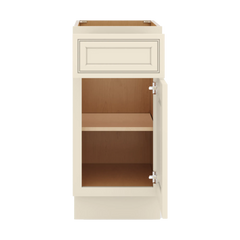 J&K Pearl Glazed H9 Vanity Base Door/Drawer 15" W x 33" H x 21" D