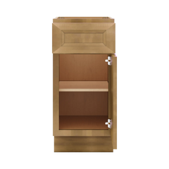 J&K Butterscotch B8 Vanity Base Door/Drawer 15" W x 33" H x 21" D