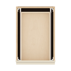 J&K Pearl Glazed H9 Vanity Base Door/Drawer 15" W x 33" H x 21" D
