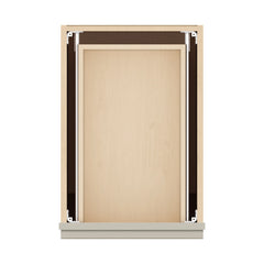 J&K Pebble B6 Vanity Base Door/Drawer 15" W x 33" H x 21" D