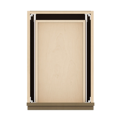 J&K Hazel H8 Vanity Base Door/Drawer 15" W x 33" H x 21" D