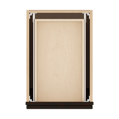 J&K Espresso K8 Vanity Base Door/Drawer 15" W x 33" H x 21" D