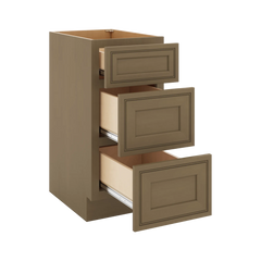 J&K Hazel H8 Vanity 3 Drawer Base 15" W x 33" H x 21" D
