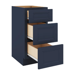 J&K Naval B7 Vanity 3 Drawer Base 15" W x 33" H x 21" D