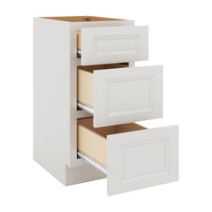 J&K Pure B5 Vanity 3 Drawer Base 15" W x 33" H x 21" D