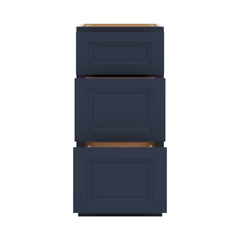 J&K Naval B7 Vanity 3 Drawer Base 15" W x 33" H x 21" D