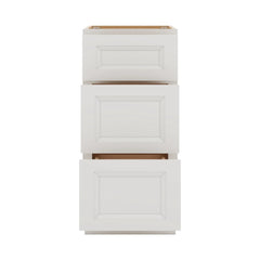 J&K Pure B5 Vanity 3 Drawer Base 15" W x 33" H x 21" D