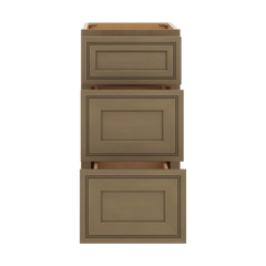 J&K Hazel H8 Vanity 3 Drawer Base 15" W x 33" H x 21" D