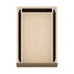 J&K Hazel H8 Vanity 3 Drawer Base 15" W x 33" H x 21" D