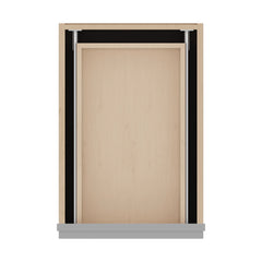 J&K Castle Grey S5 Vanity 3 Drawer Base 15" W x 33" H x 21" D