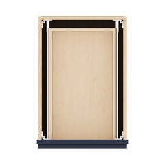 J&K Naval B7 Vanity 3 Drawer Base 15" W x 33" H x 21" D