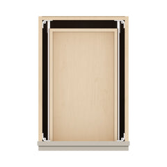 J&K Pebble B6 Vanity 3 Drawer Base 15" W x 33" H x 21" D