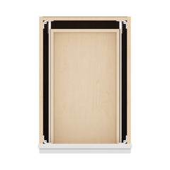 J&K Pure B5 Vanity 3 Drawer Base 15" W x 33" H x 21" D