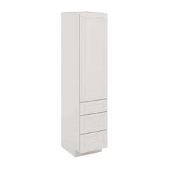 J&K Pure B5 Vanity Linen with bottom Drawers 18" W x 81" H x 24" D