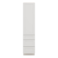 J&K Pure B5 Vanity Linen with bottom Drawers 18" W x 81" H x 24" D