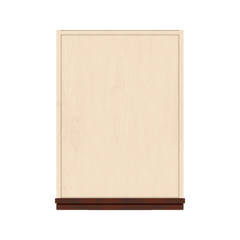 J&K Mahogany J5 Vanity Linen with bottom Drawers 18" W x 81" H x 24" D