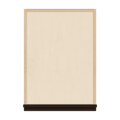 J&K Espresso K8 Vanity Linen with bottom Drawers 18" W x 81" H x 24" D