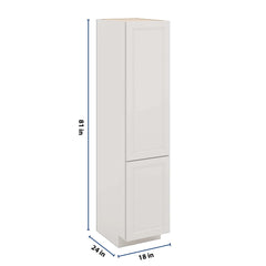J&K Pure B5 Vanity Linen 18" W x 81" H x 24" D