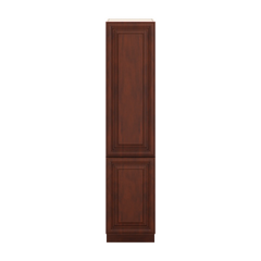 J&K Mahogany J5 Vanity Linen 18" W x 81" H x 24" D
