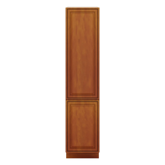 J&K Mocha Glazed K10 Vanity Linen 18" W x 81" H x 24" D