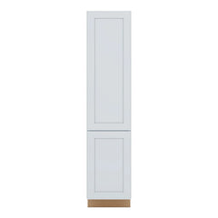 J&K White Shaker S8 Vanity Linen 18" W x 81" H x 24" D