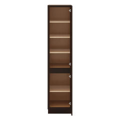 J&K Java Coffee S1 Vanity Linen 18" W x 81" H x 24" D