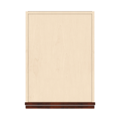 J&K Mahogany J5 Vanity Linen 18" W x 81" H x 24" D