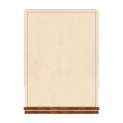 J&K Mocha Glazed K10 Vanity Linen 18" W x 81" H x 24" D