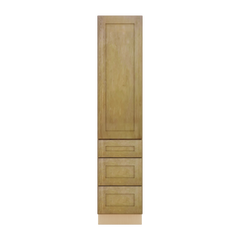 Modernform Cabinet Natural Shaker 18" W X 84" H X 21" D Vanity Linen Cabinet