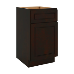 J&K Espresso K8 Vanity Base Door/Drawer 18" W x 33" H x 21" D