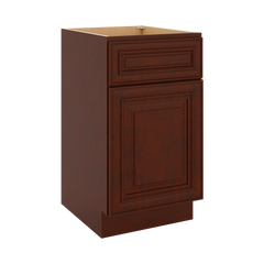 J&K Mahogany J5 Vanity Base Door/Drawer 18" W x 33" H x 21" D