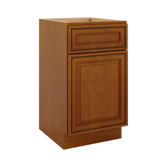 J&K Mocha Glazed K10 Vanity Base Door/Drawer 18" W x 33" H x 21" D