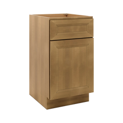 J&K Butterscotch B8 Vanity Base Door/Drawer 18" W x 33" H x 21" D