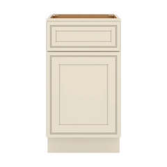 J&K Pearl Glazed H9 Vanity Base Door/Drawer 18" W x 33" H x 21" D