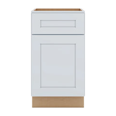 J&K White Shaker S8 Vanity Base Door/Drawer 18" W x 33" H x 21" D
