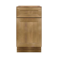 J&K Butterscotch B8 Vanity Base Door/Drawer 18" W x 33" H x 21" D