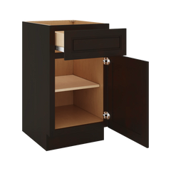 J&K Espresso K8 Vanity Base Door/Drawer 18" W x 33" H x 21" D
