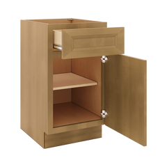 J&K Butterscotch B8 Vanity Base Door/Drawer 18" W x 33" H x 21" D
