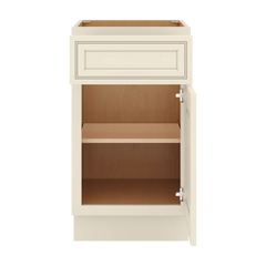 J&K Pearl Glazed H9 Vanity Base Door/Drawer 18" W x 33" H x 21" D