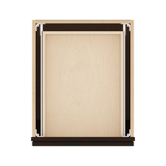 J&K Espresso K8 Vanity Base Door/Drawer 18" W x 33" H x 21" D
