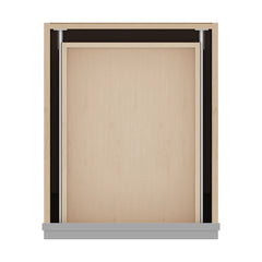 J&K Castle Grey S5 Vanity Base Door/Drawer 18" W x 33" H x 21" D