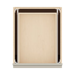 J&K Pebble B6 Vanity Base Door/Drawer 18" W x 33" H x 21" D